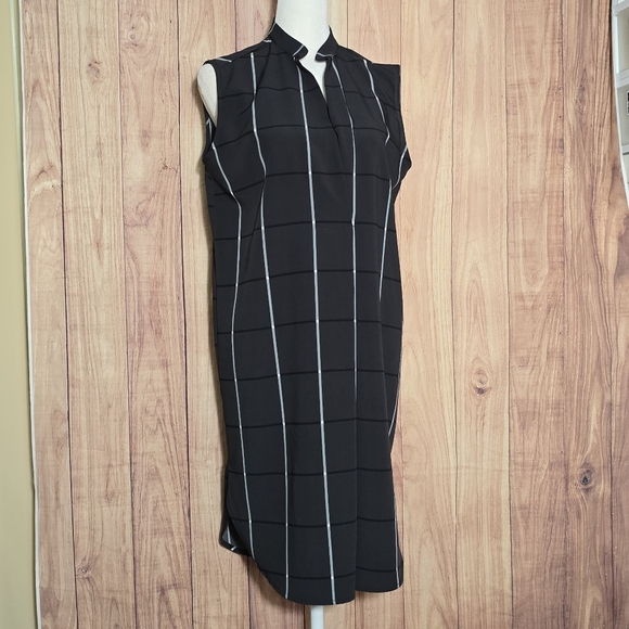 Prologue Grid Plaid Striped Sleeveless  Dress Size Small - Picture 2 of 10